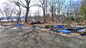 敷地内（南側を撮影）