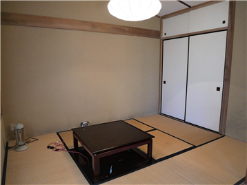 堀ゴタツ付きの和室