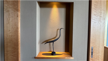 玄関ホールのオブジェ