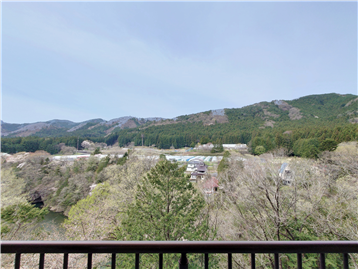 バルコニーより北西方向の眺望