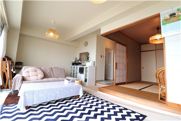 LDK（キッチン方向を撮影）