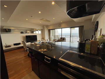 LDK(キッチンから撮影)