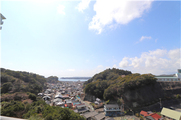 バルコニーから南西方向の眺望