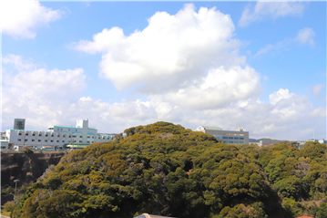 バルコニーから北西方向の眺望