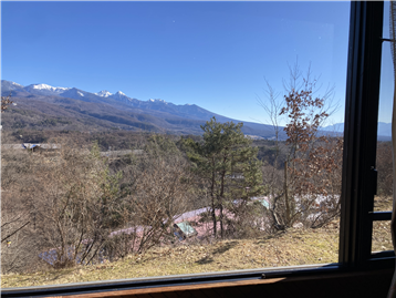サンルームより見る景色
