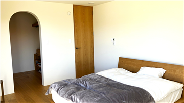 洋室１／入口方向を撮影