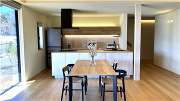 対面式のキッチン