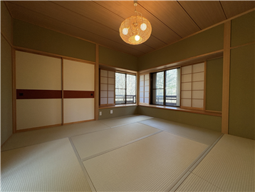 和室２／南東方向を撮影（リフォーム・補修等前）