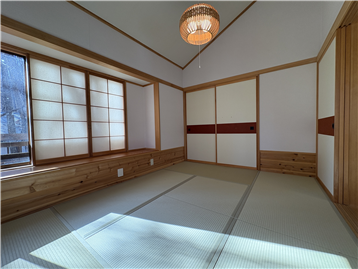 和室１／押入方向を撮影（リフォーム・補修等前）