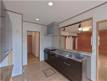 対面型キッチンスペース