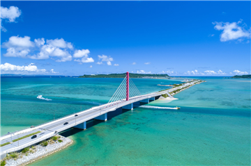 海中道路まで車約3分（1.8㎞）