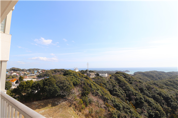 バルコニーからの眺望/南東方向を撮影