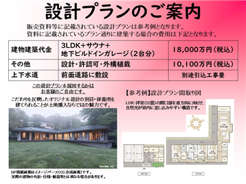 【参考例】設計プランのご案内