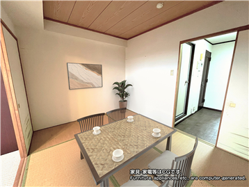 和室※家具・家電等はCGです