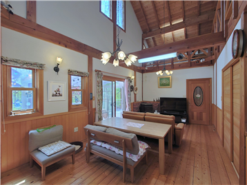 LDKを北側角より