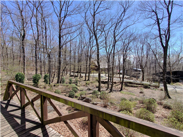 ウッドデッキより東方向の眺望