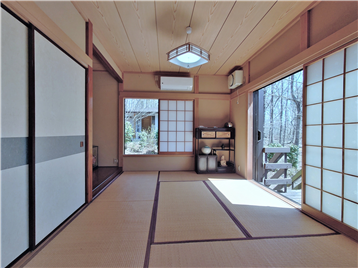 和室1をLDK側より