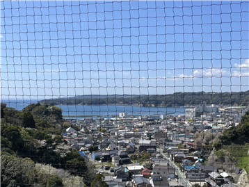 ビューバルコニーからの眺望／西方向を撮影