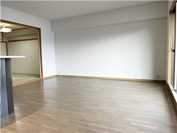 LDK(和室方向を撮影)