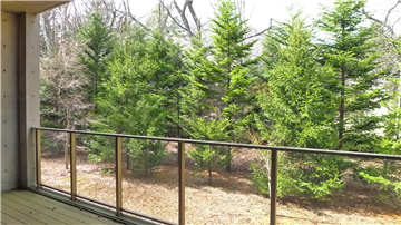 バルコニーからの景色（北西側を望む）