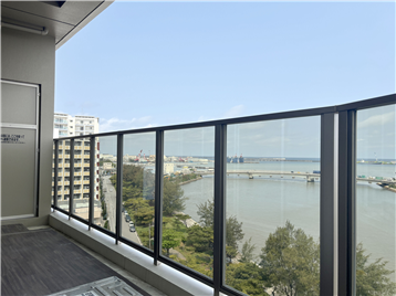 オーシャンビュー・リバービューのバルコニー