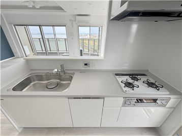 オーシャンビュー・リバービューのキッチン