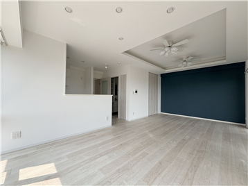 リビング・ダイニング／北東角から撮影