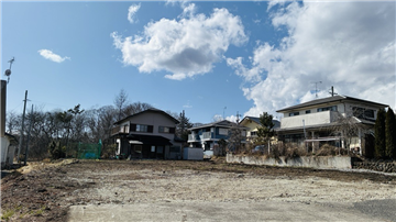 敷地（北西方向を撮影）