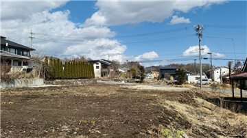 敷地（北東方向を撮影）