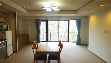 LDK(西方向を撮影)