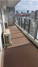 南東側バルコニー