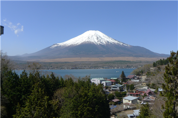 ＬＤＫからの富士山眺望／南西方向を撮影