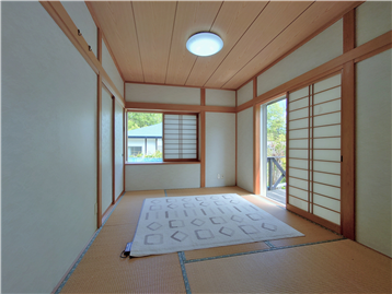 和室をLDK側より