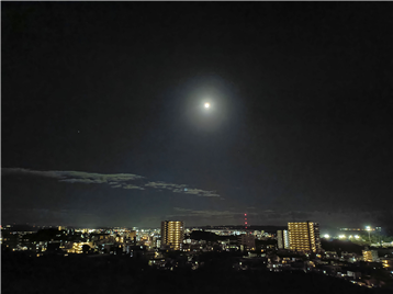 バルコニーからの夜景