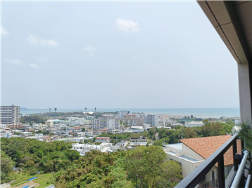 バルコニーからのオーシャンビュー