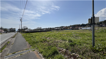 飛地敷地内（南西方向を撮影）