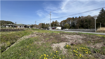 飛地敷地内（東方向を撮影）
