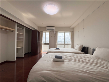 大型クローゼット付きの洋室2