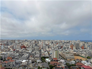 １７、バルコニーからの眺望／南西方向を撮影