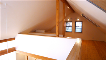 ロフト（南西方向を撮影）