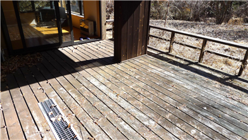ウッドデッキ