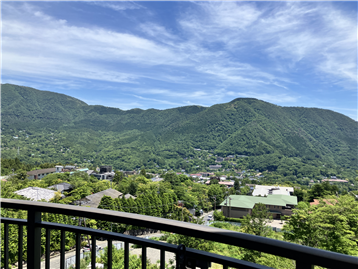 バルコニーからの景観/北東方向を撮影