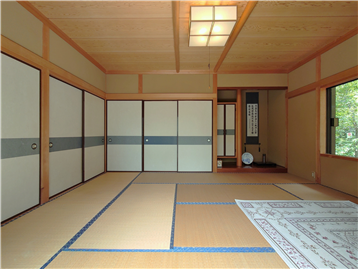 和室3をバルコニー側より