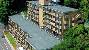 マンション外観/北東側より撮影