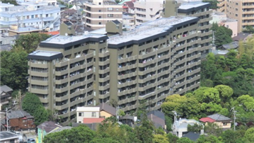 マンション外観/南西側より撮影