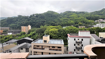 バルコニーからの眺め/南西側を撮影