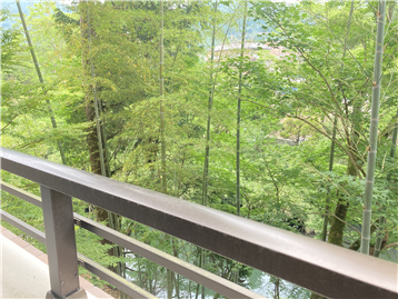 バルコニーからの景観/北方向を撮影