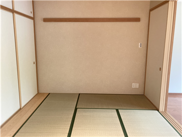 和室/北西方向を撮影(リフォーム・補修等前)