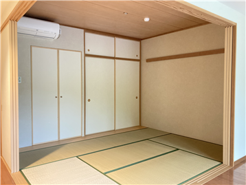 和室/押入方向を撮影(リフォーム・補修等前)