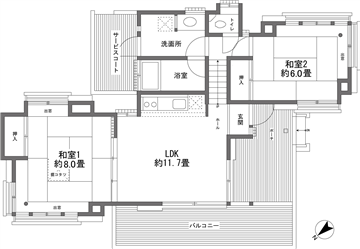 間取図